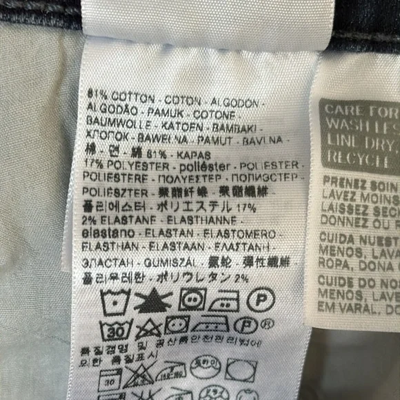 Levi’s 505 Straight Leg Dark Wash Jeans - Picture 8 of 8